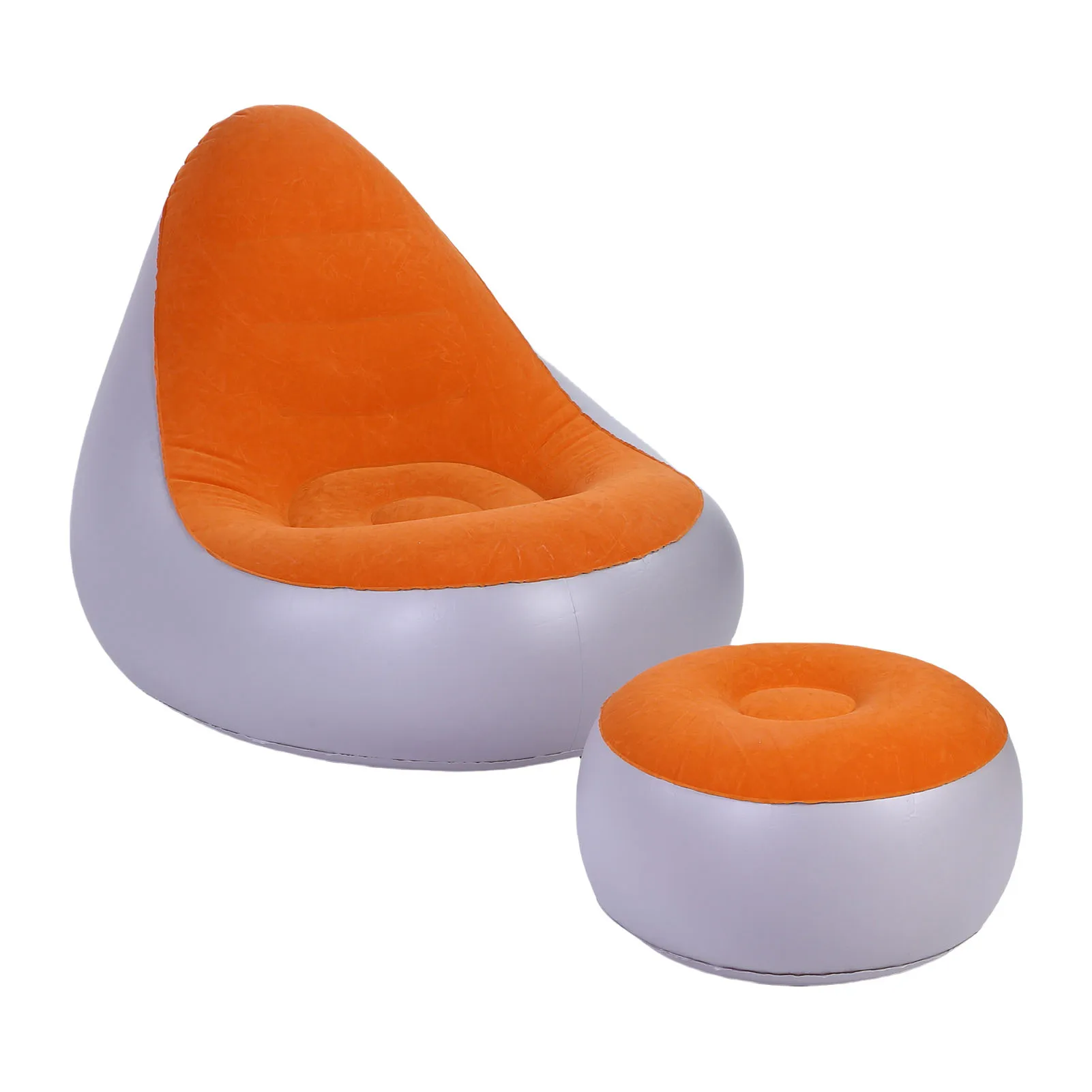 Надувной диван-кресло, кресло для отдыха, водонепроницаемое с табуреткой для ног, ПВХ флокированный складной диван, портативный для домашнего кемпинга
Надувной диван-кресло, кресло для отдыха, водонепроницаемое с табуреткой для ног, ПВХ флокированный складной диван, портативный для домашнего кемпинга