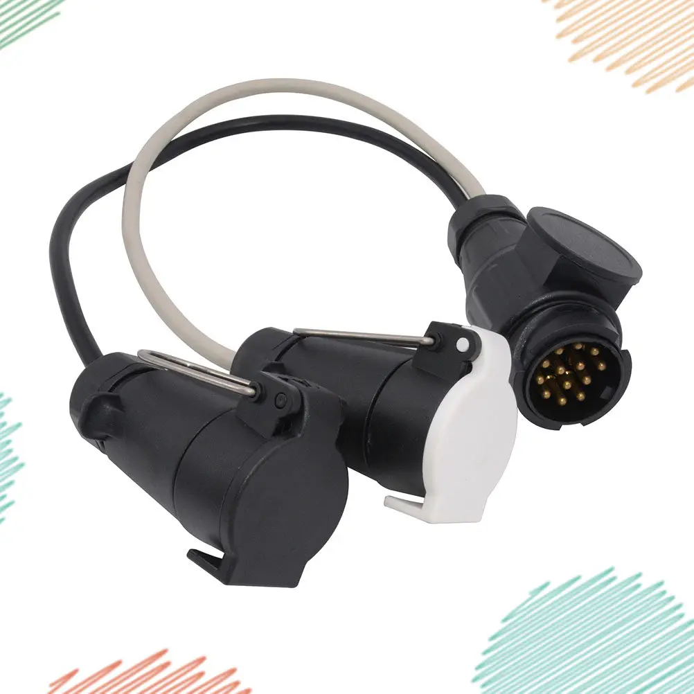 1Pcs Trailer Connector Sheathed Wire Portable Socket Professional Terminal for Trailer Connection Vehicle Towing Accessories
1Pcs Trailer Connector Sheathed Wire Portable Socket Professional Terminal for Trailer Connection Vehicle Towing Accessories