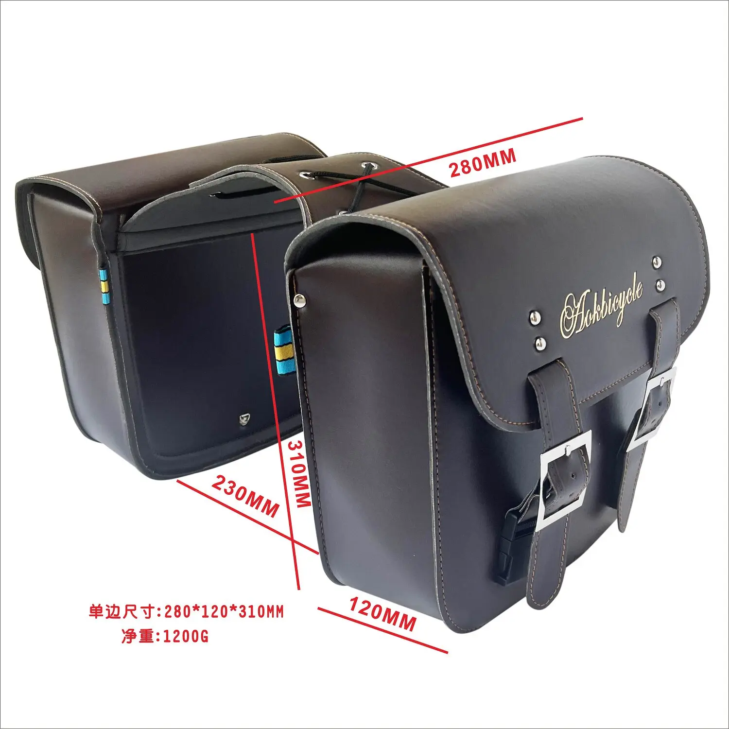 Städtisches Fahrrad Retro-Fahrrad Hinterpack Groß-Tasche PU-Braun, Großflächige Fahrkoffer
Städtisches Fahrrad Retro-Fahrrad Hinterpack Groß-Tasche PU-Braun, Großflächige Fahrkoffer