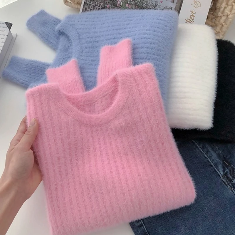 2026 New Spring Autumn o Neck Twisted Sweater Women Long Sleeve Solid Color Knitted Crop Tops Pullovers Jumpers Soft
2026 New Spring Autumn o Neck Twisted Sweater Women Long Sleeve Solid Color Knitted Crop Tops Pullovers Jumpers Soft