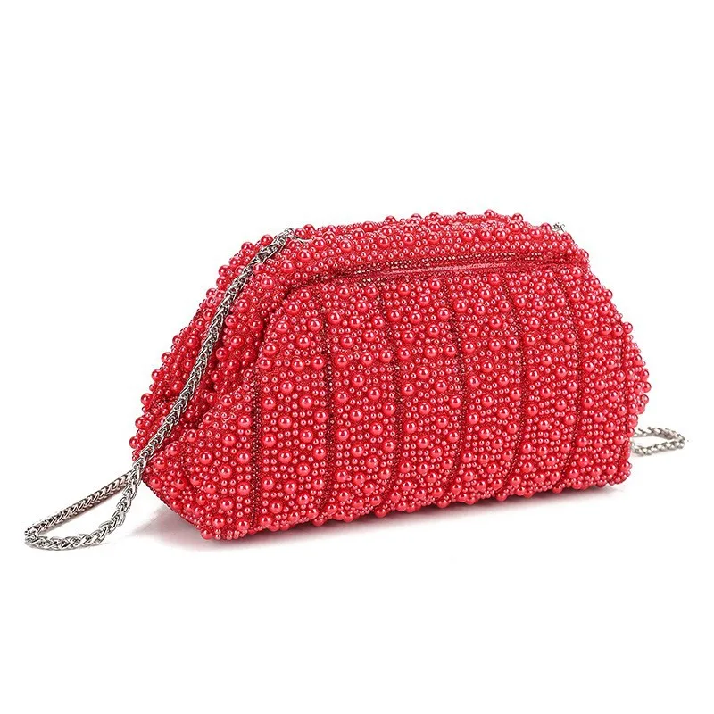 Celebrity dresses Versatile dinner bags One shoulder messenger pearl bags Light luxury portable
Celebrity dresses Versatile dinner bags One shoulder messenger pearl bags Light luxury portable
