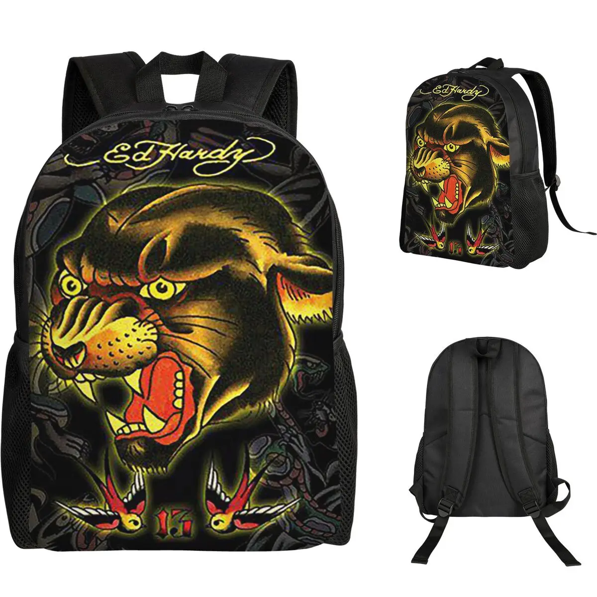 Ed-hardy Tattoo Tiger Skull Backpack Student Boys Girls BookBag School Bag Computer Shoulder Bags
Ed-hardy Tattoo Tiger Skull Backpack Student Boys Girls BookBag School Bag Computer Shoulder Bags