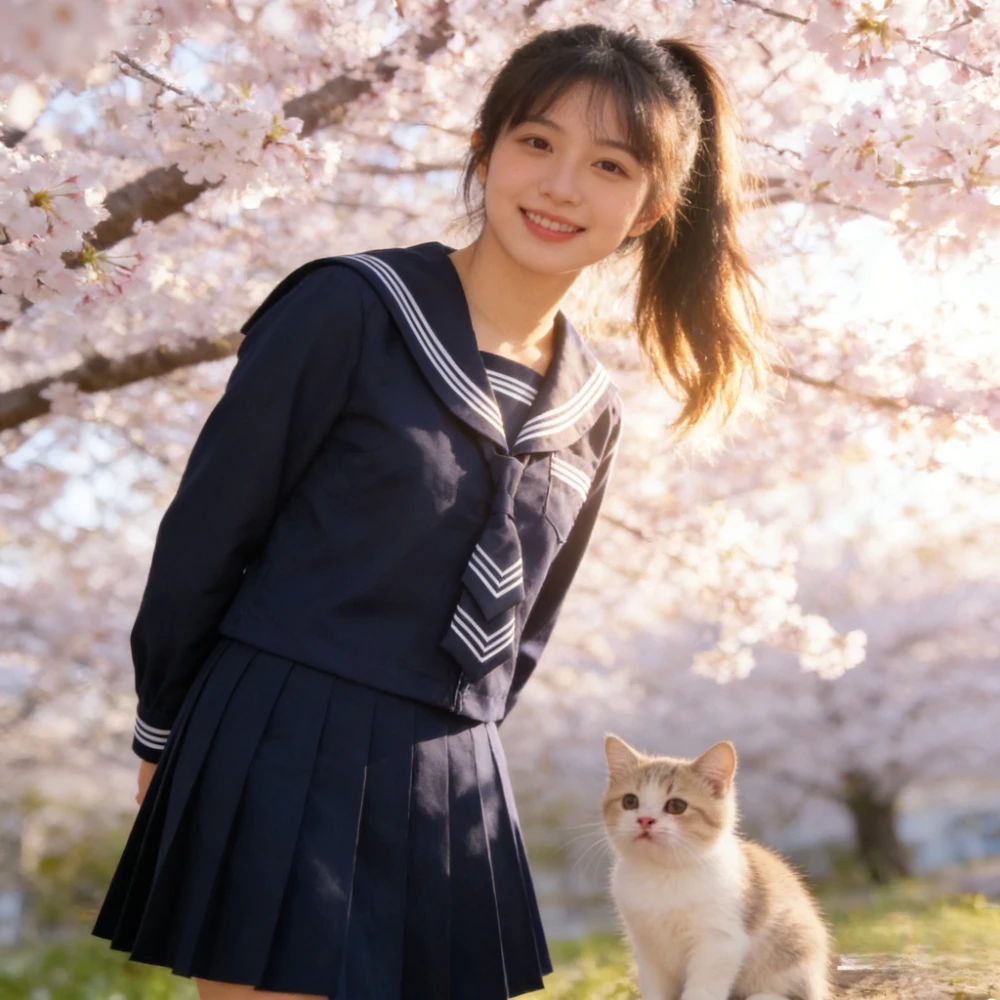 Original Cyanotic Sanben Japanese JK Uniform Basic Long Sleeve Sailor Suit Navy Blue Naval Academy Wind Spring and Summer Suit
Original Cyanotic Sanben Japanese JK Uniform Basic Long Sleeve Sailor Suit Navy Blue Naval Academy Wind Spring and Summer Suit
