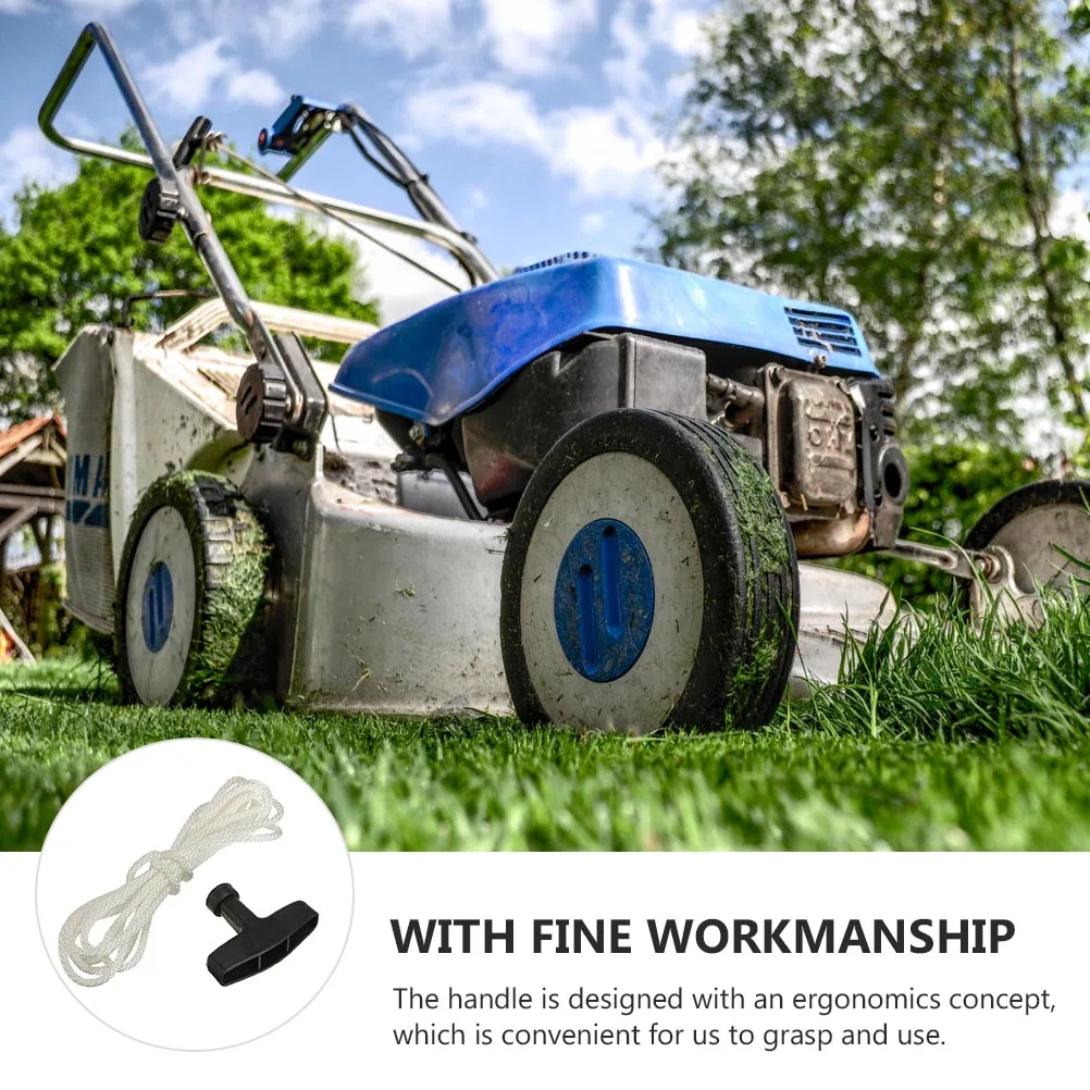 Durable Lawn Starter Recoil Rope 3M Handle Ergonomic Design Replacement Engine Supplies Mower Engine Starter Lawn Mower
Durable Lawn Starter Recoil Rope 3M Handle Ergonomic Design Replacement Engine Supplies Mower Engine Starter Lawn Mower