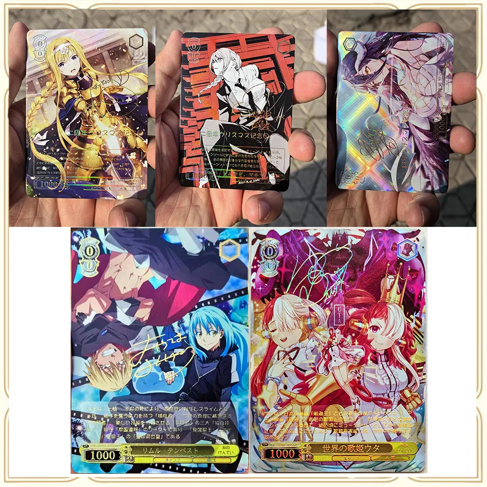 Anime Weiss Schwarz DIY ACG Uta Albedo Makima Altria Pendragon Collection Cards Boys Games Toys Christmas Birthday Gifts
Anime Weiss Schwarz DIY ACG Uta Albedo Makima Altria Pendragon Collection Cards Boys Games Toys Christmas Birthday Gifts