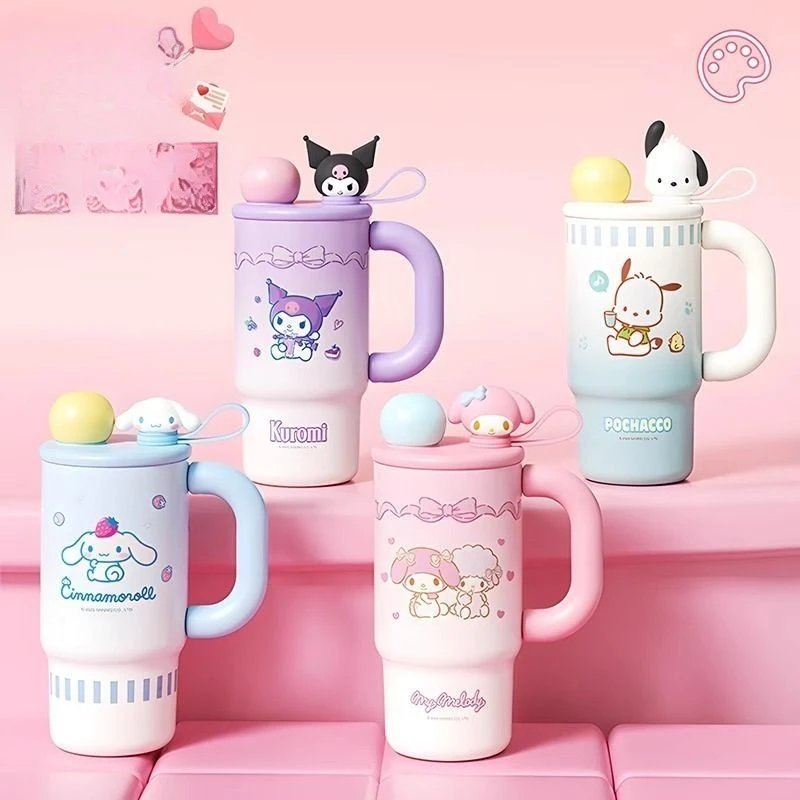 Kawaii My Melody Kuromi Pochacco Cinnamoroll Sanrio Student Cartoon Stainless Steel Insulated Cup Milk Coffee Straw Cup for Kids
Kawaii My Melody Kuromi Pochacco Cinnamoroll Sanrio Student Cartoon Stainless Steel Insulated Cup Milk Coffee Straw Cup for Kids