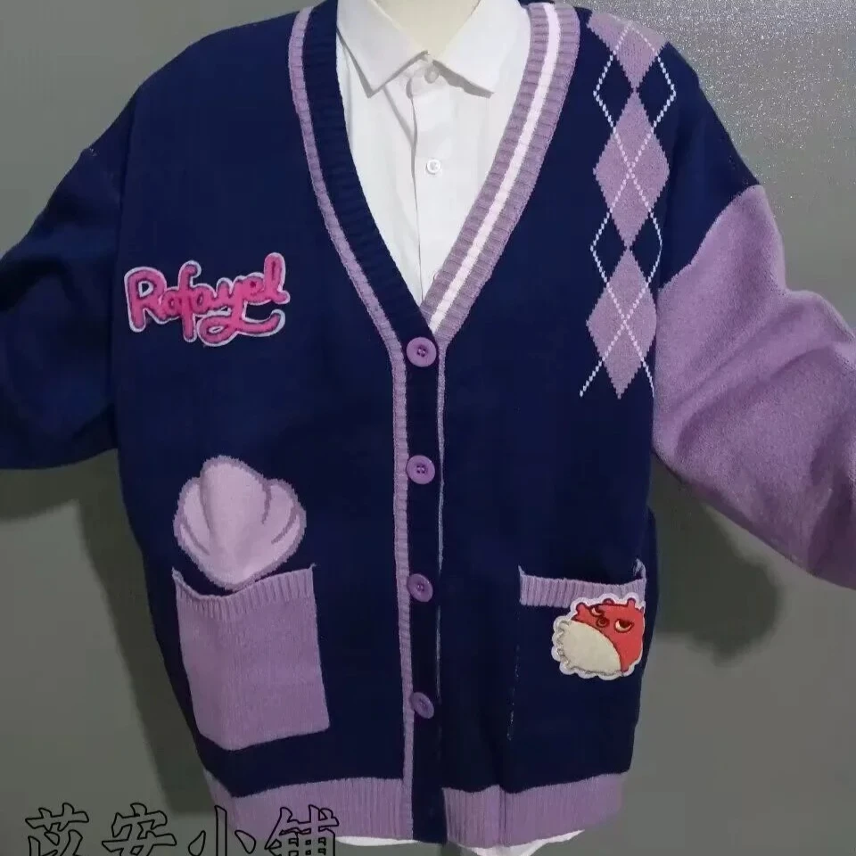 Anime Game Love and Deepspace Rafayel Sylus Zayne Xavier Cosplay Costume Sweater Cardigan Halloween Christmas Role Play
Anime Game Love and Deepspace Rafayel Sylus Zayne Xavier Cosplay Costume Sweater Cardigan Halloween Christmas Role Play