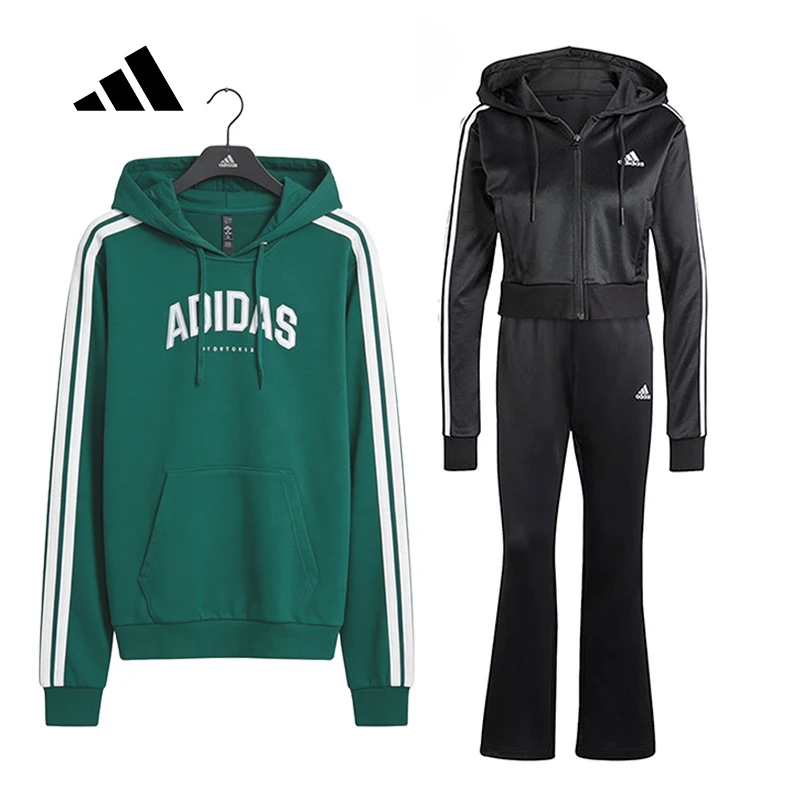 Adidas GLAM TRACK SUIT Women's Casual Long Sleeve Tracksuit + Casual Sports Hooded Sweatshirt IN1836 JV6506
Adidas GLAM TRACK SUIT Women's Casual Long Sleeve Tracksuit + Casual Sports Hooded Sweatshirt IN1836 JV6506