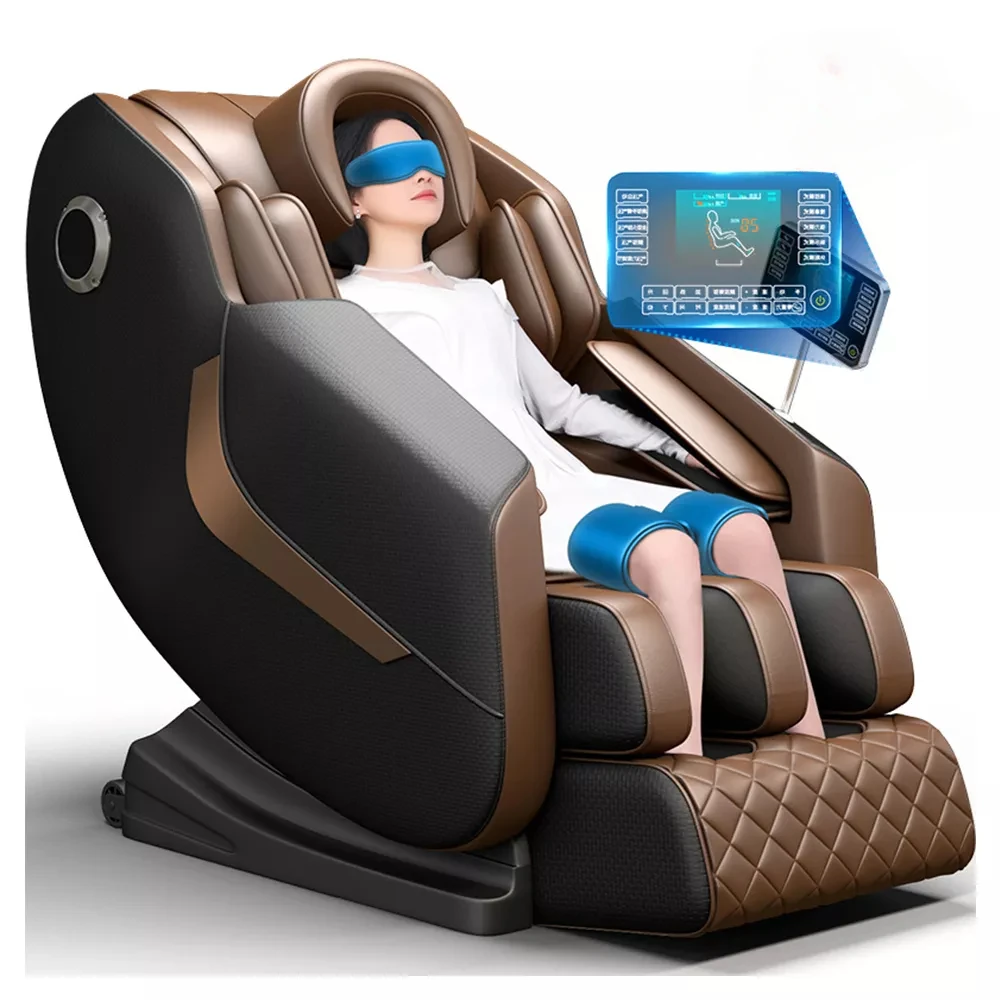 Leather Shiatsu kneading armchair electric home use massage chair full body 8d zero gravity luxury with head foot massage
Leather Shiatsu kneading armchair electric home use massage chair full body 8d zero gravity luxury with head foot massage