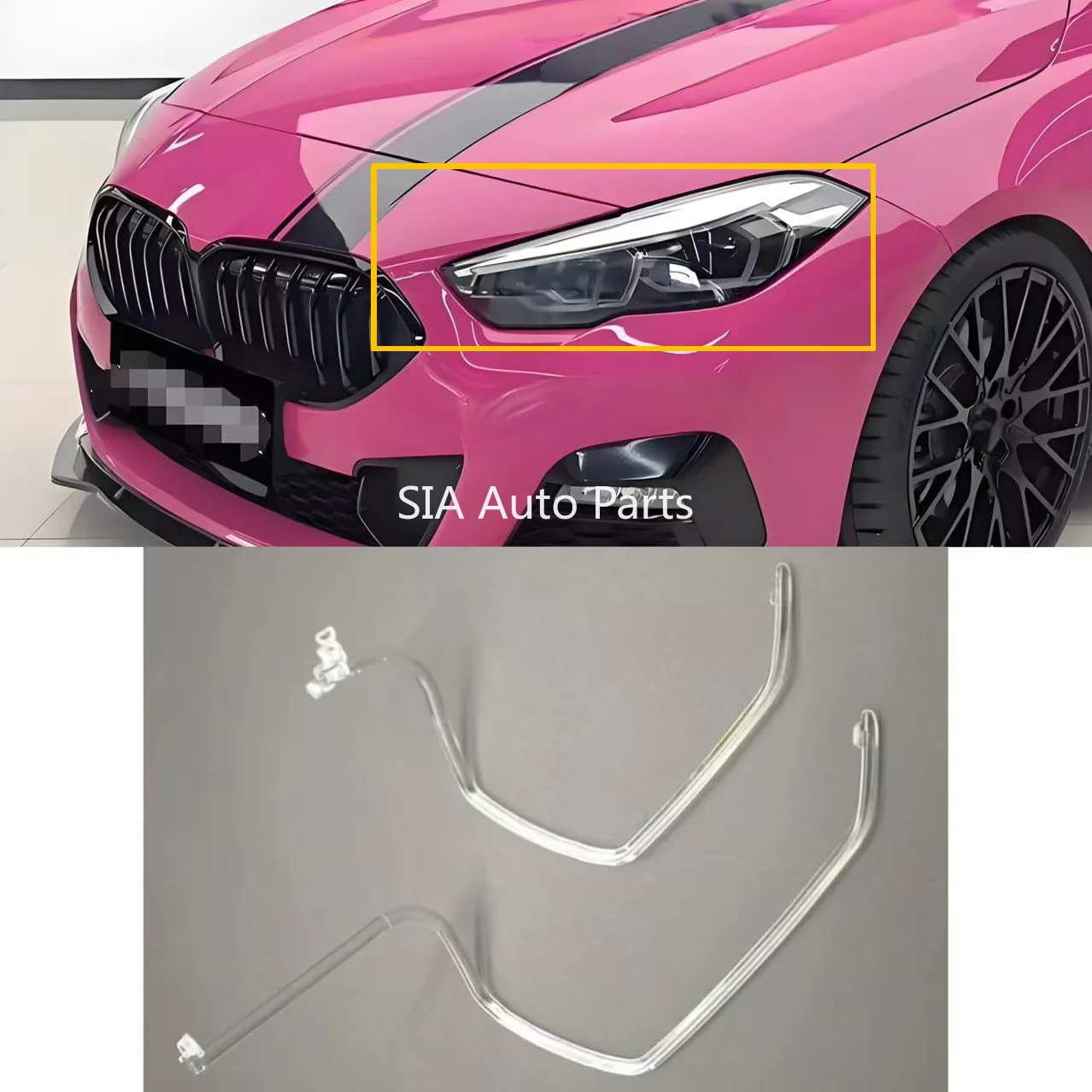 For BMW 2 Series F44 2019-2024 Car Headlights Ballast DRL Angel Eyes White Daytime Running Light Bar Aperture LED
For BMW 2 Series F44 2019-2024 Car Headlights Ballast DRL Angel Eyes White Daytime Running Light Bar Aperture LED