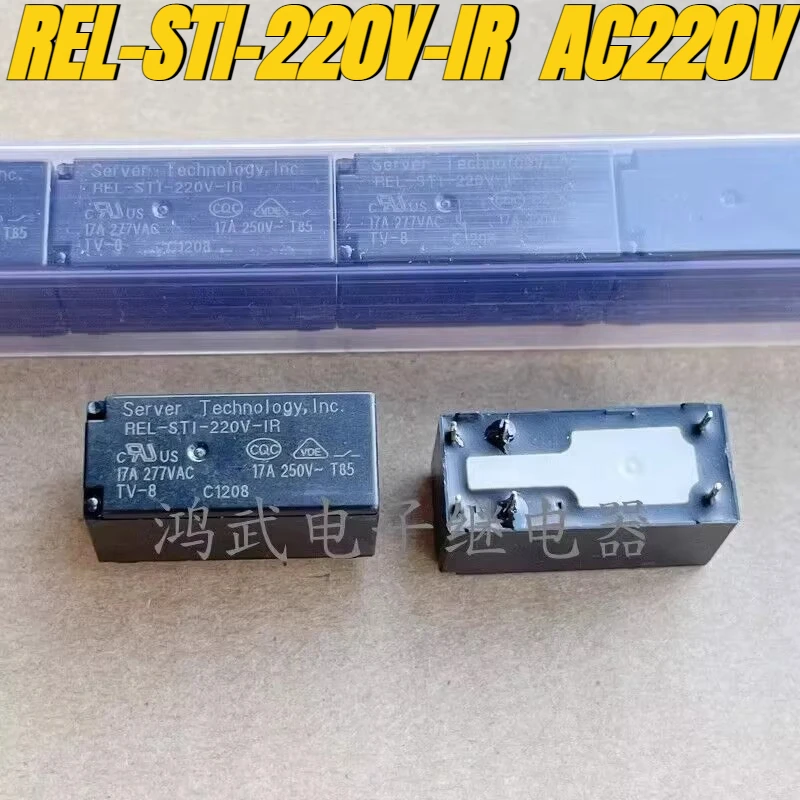 (Brand New Original)1pcs/lot 100% original genuine relay:REL-STI-220V-IR AC220V 17A 6pins
(Brand New Original)1pcs/lot 100% original genuine relay:REL-STI-220V-IR AC220V 17A 6pins