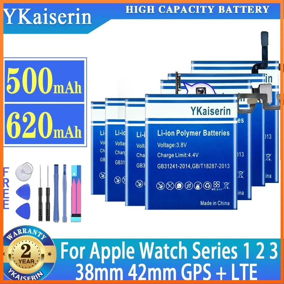 Аккумулятор для часов ykaisсеребрин Apple Watch siseries 1 2 3 серия 1 серия 2 серия 3 38 мм 42 мм GPS + LTE, портативные батареи, батарея
Аккумулятор для часов ykaisсеребрин Apple Watch siseries 1 2 3 серия 1 серия 2 серия 3 38 мм 42 мм GPS + LTE, портативные батареи, батарея