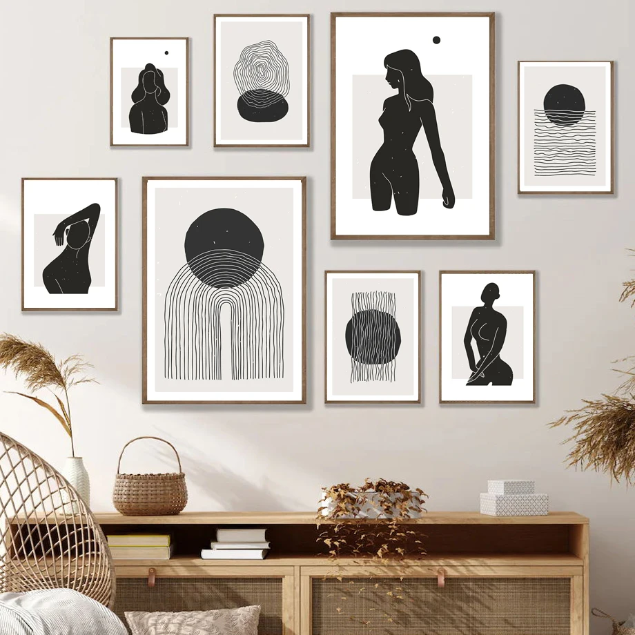 Abstract Line Art Nude Female Black and White Poster Canvas Painting Scandinavian Wall Art Pictures Living Room Home Decoration
Abstract Line Art Nude Female Black and White Poster Canvas Painting Scandinavian Wall Art Pictures Living Room Home Decoration