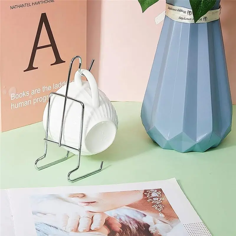 AB09 8Pcs Tea Cup and Saucer Display Stand Holder Rack Metal Cup Saucer Holder Tea Cup Holder Display Coffee Mug Organizer
AB09 8Pcs Tea Cup and Saucer Display Stand Holder Rack Metal Cup Saucer Holder Tea Cup Holder Display Coffee Mug Organizer