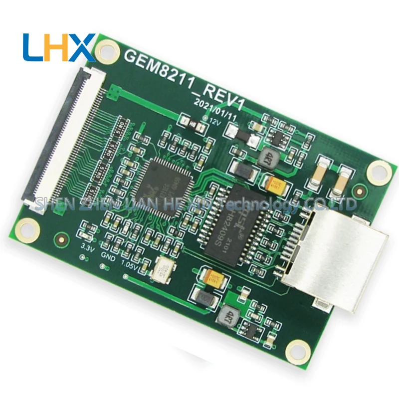 GEM8211 Gigabit Network Module RT8211EG High-Speed Ethernet Development Board
GEM8211 Gigabit Network Module RT8211EG High-Speed Ethernet Development Board