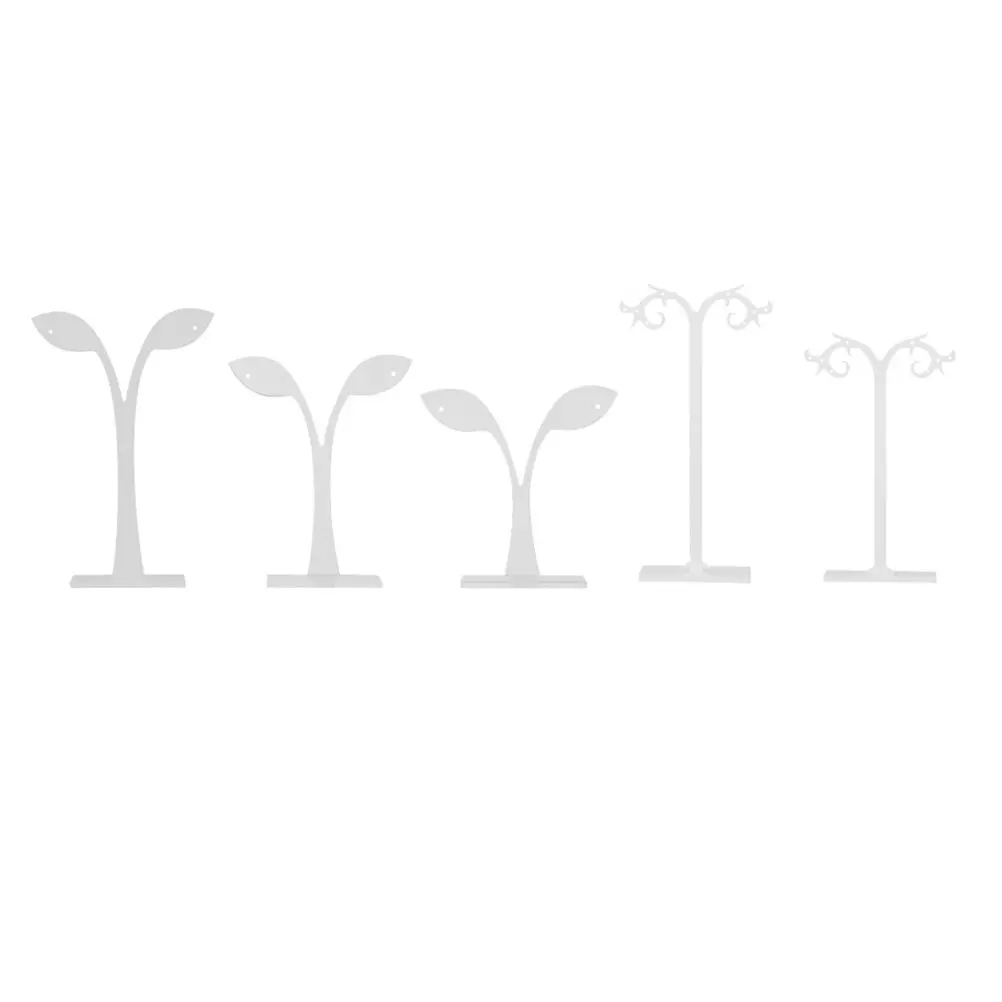 5Pcs Premium Acrylic Earring Display Racks Leaf Shaped Carved Jewelry Stands for Home Decoration Storage Earrings Ear Studs Neck
5Pcs Premium Acrylic Earring Display Racks Leaf Shaped Carved Jewelry Stands for Home Decoration Storage Earrings Ear Studs Neck