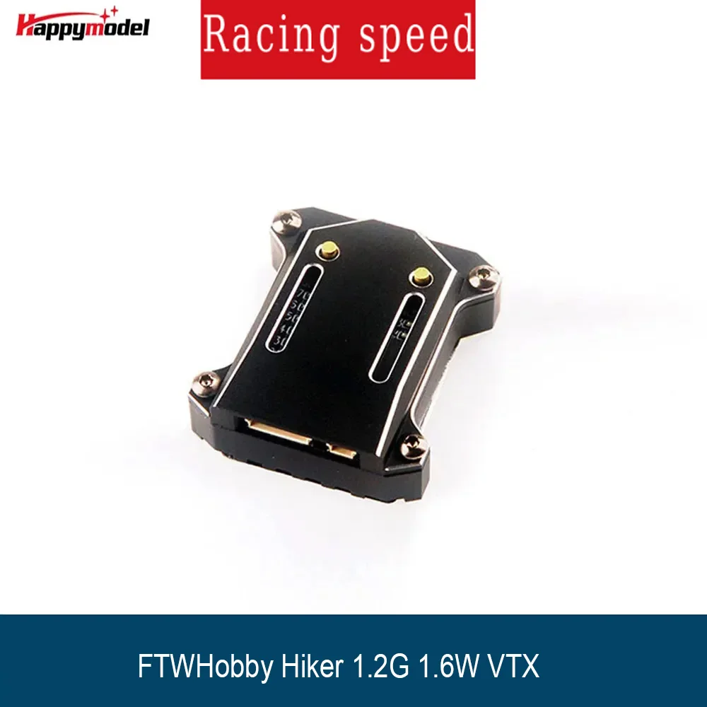 FTWHobby Hiker 1.2G 1.6W FPV VTX 9CH High Power Long Range Video Transmitter 2-6S LiPo for Racing Drone DIY
FTWHobby Hiker 1.2G 1.6W FPV VTX 9CH High Power Long Range Video Transmitter 2-6S LiPo for Racing Drone DIY