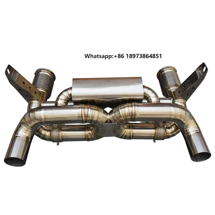 Titanium Alloy Valvetronic Catback Performance Exhaust System for EVO Steel Automobile Exhaust Pipes Noise Reduction
Titanium Alloy Valvetronic Catback Performance Exhaust System for EVO Steel Automobile Exhaust Pipes Noise Reduction
