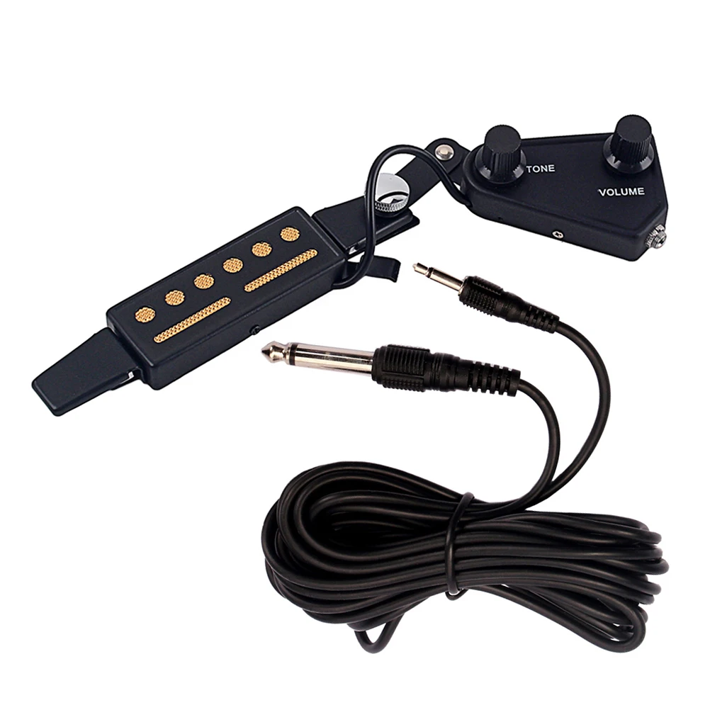 Classic Acoustic Guitar Pickup Transducer Amplifier Soundhole Pickup Low Noise Durable Easy Installation Tone Volume Control For
Classic Acoustic Guitar Pickup Transducer Amplifier Soundhole Pickup Low Noise Durable Easy Installation Tone Volume Control For