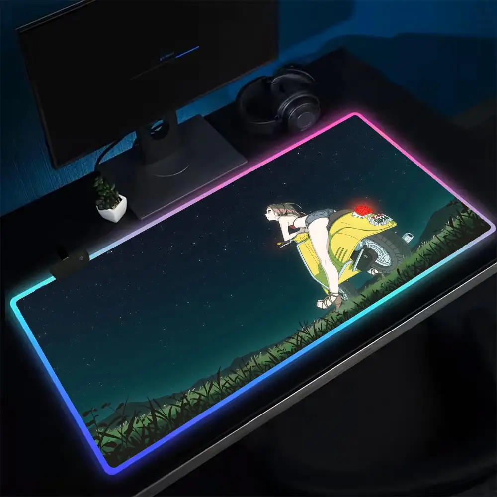 FLCL Mouse Pad Anime Gaming Mouse Pad LED Table Pads Backlit Rubber Desktop XXL RGB Desk Mats
FLCL Mouse Pad Anime Gaming Mouse Pad LED Table Pads Backlit Rubber Desktop XXL RGB Desk Mats