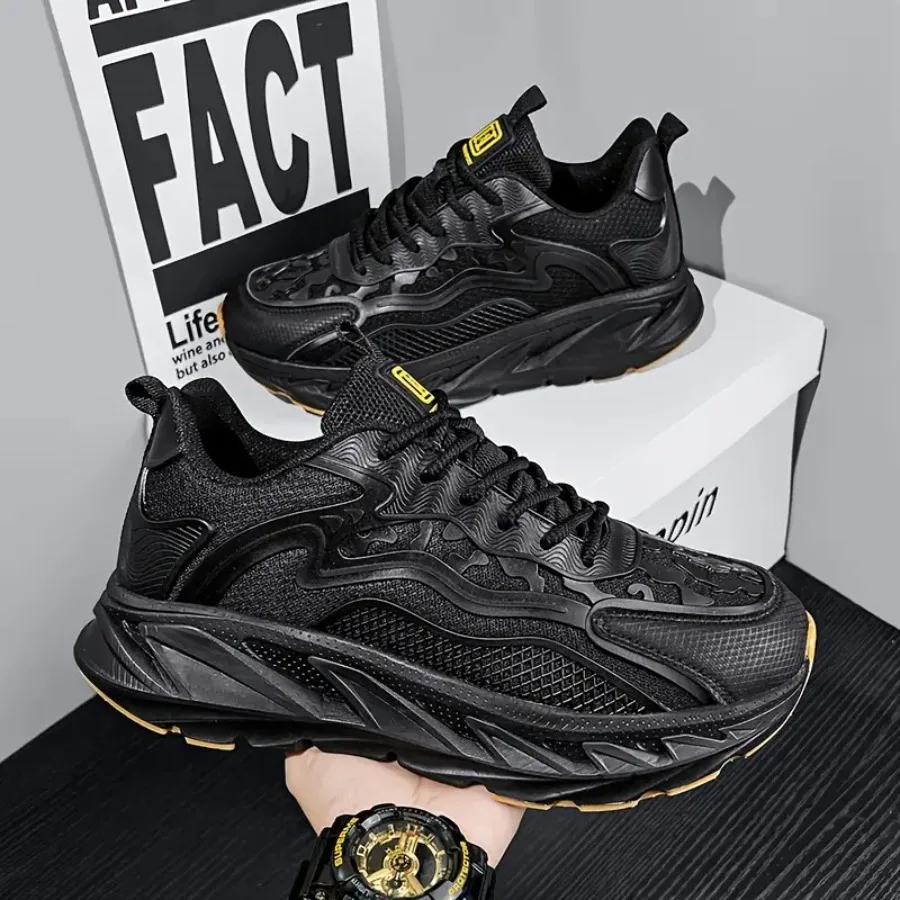Black Knight Men'S Shoes New Style All Seasons Popcorn Thick Sole Dad Shoes Teenager Versatile Running Athletic Casual Shoes
Black Knight Men'S Shoes New Style All Seasons Popcorn Thick Sole Dad Shoes Teenager Versatile Running Athletic Casual Shoes