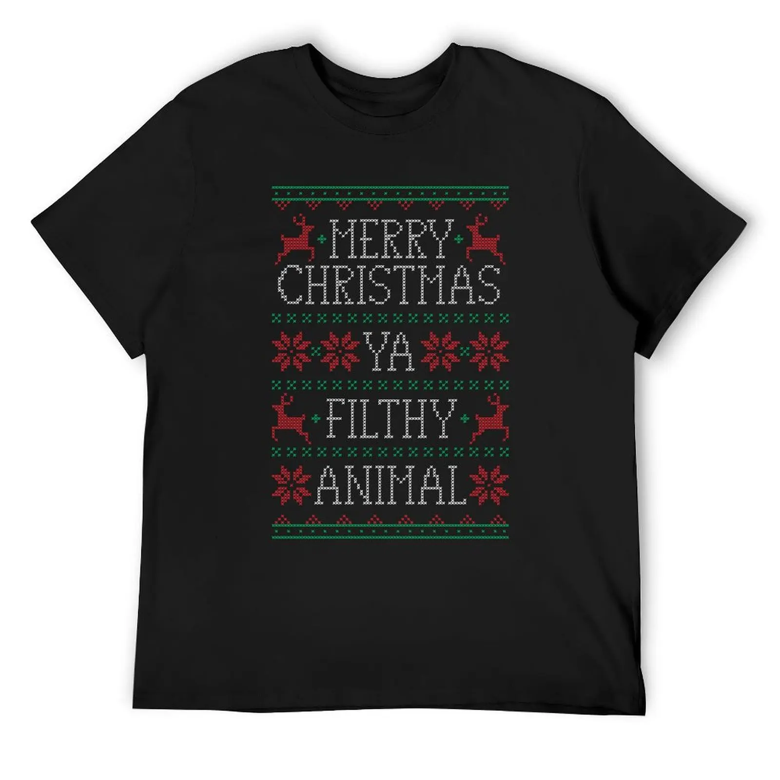 Merry Christmas Ya Filthy Animal T-Shirt cotton man t-shirts anime t shirts slim fit t shirts for men
Merry Christmas Ya Filthy Animal T-Shirt cotton man t-shirts anime t shirts slim fit t shirts for men