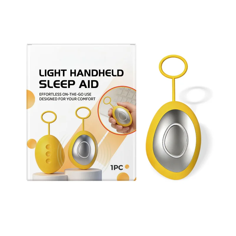 Handheld Sleep Care Instrument - Microcurrent Tech for Sleep & Focus, ABS+Stainless Steel, Portable Rechargeable Easy to Use