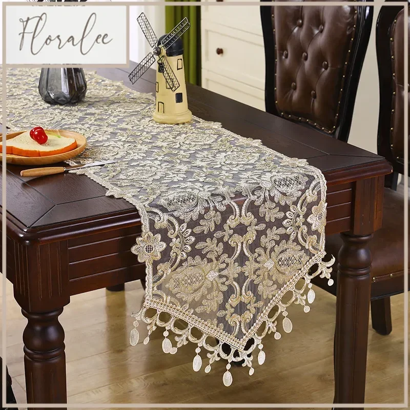 European Luxury Lace Embroidery Pendant Table Runner Home Villa Desk TV Closet Piano Cover Living Room Study Party Wedding Decor
European Luxury Lace Embroidery Pendant Table Runner Home Villa Desk TV Closet Piano Cover Living Room Study Party Wedding Decor