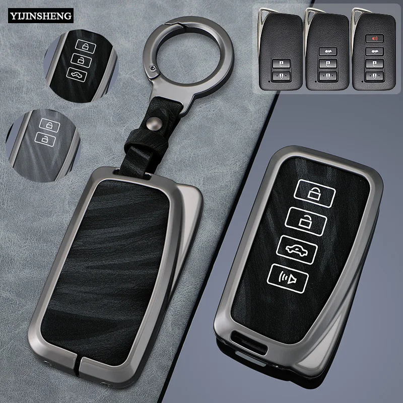 2 3 4 Buttons Metal + PU Leather Car Key Case Cover For Lexus NX IS RX ES GX LX LS UX GS 200 260 300 350 NX200 NX300 RX350 ES300
2 3 4 Buttons Metal + PU Leather Car Key Case Cover For Lexus NX IS RX ES GX LX LS UX GS 200 260 300 350 NX200 NX300 RX350 ES300