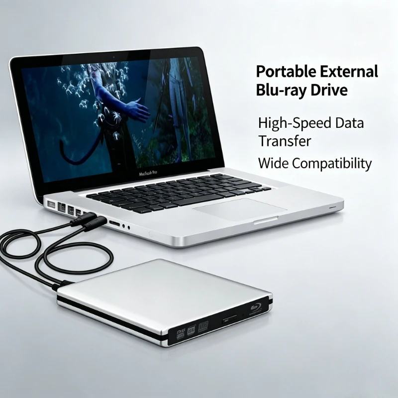 USB 3.0 4K Bluray External Optical Drive 3D Player BD-RE Burner Recorder DVD+/-RW/RAM Drives for Computer Windows7/8/10
USB 3.0 4K Bluray External Optical Drive 3D Player BD-RE Burner Recorder DVD+/-RW/RAM Drives for Computer Windows7/8/10
