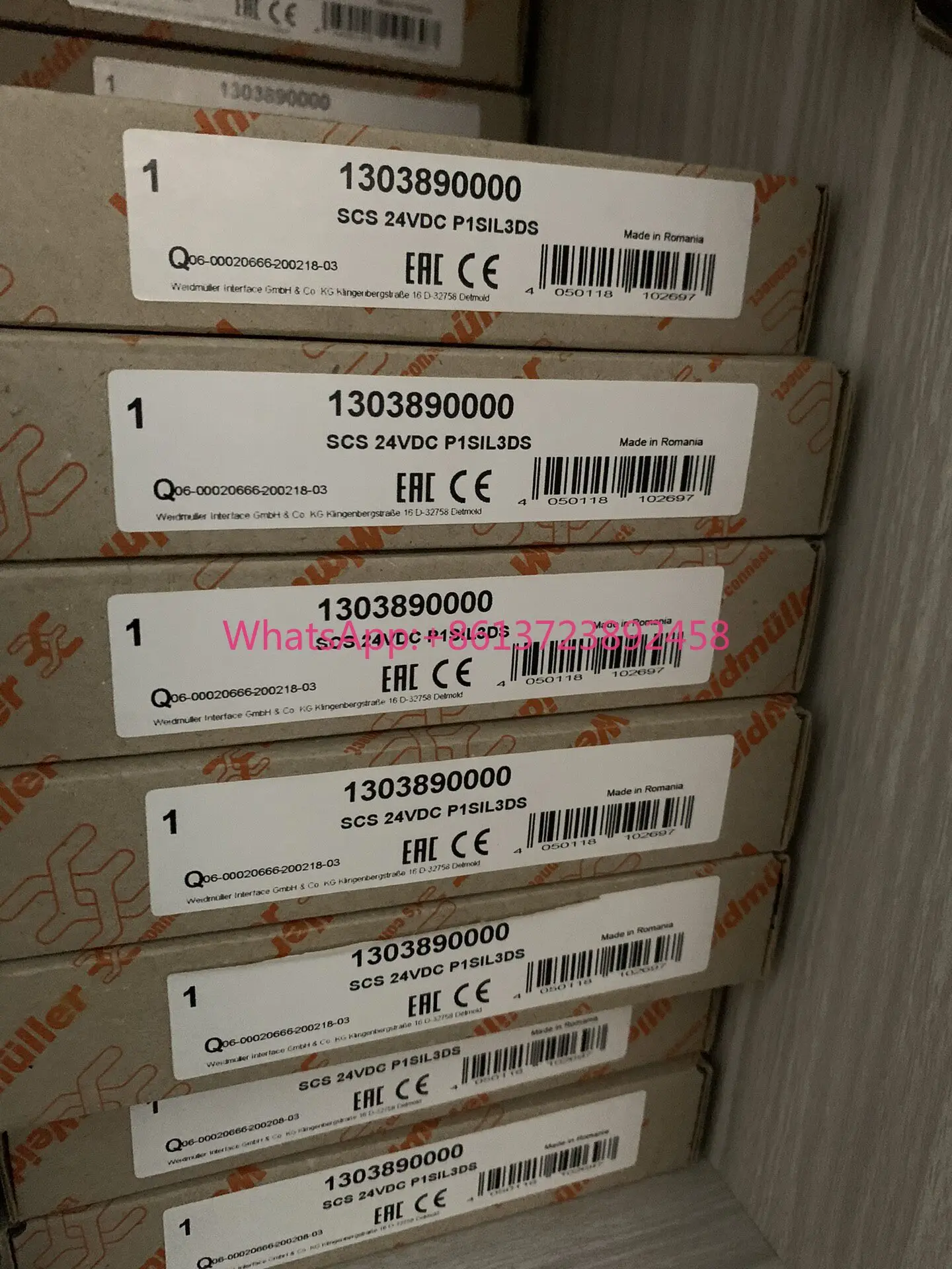 Weidmüller safety relay 1303890000, SCS 24VDC type, high quality
Weidmüller safety relay 1303890000, SCS 24VDC type, high quality