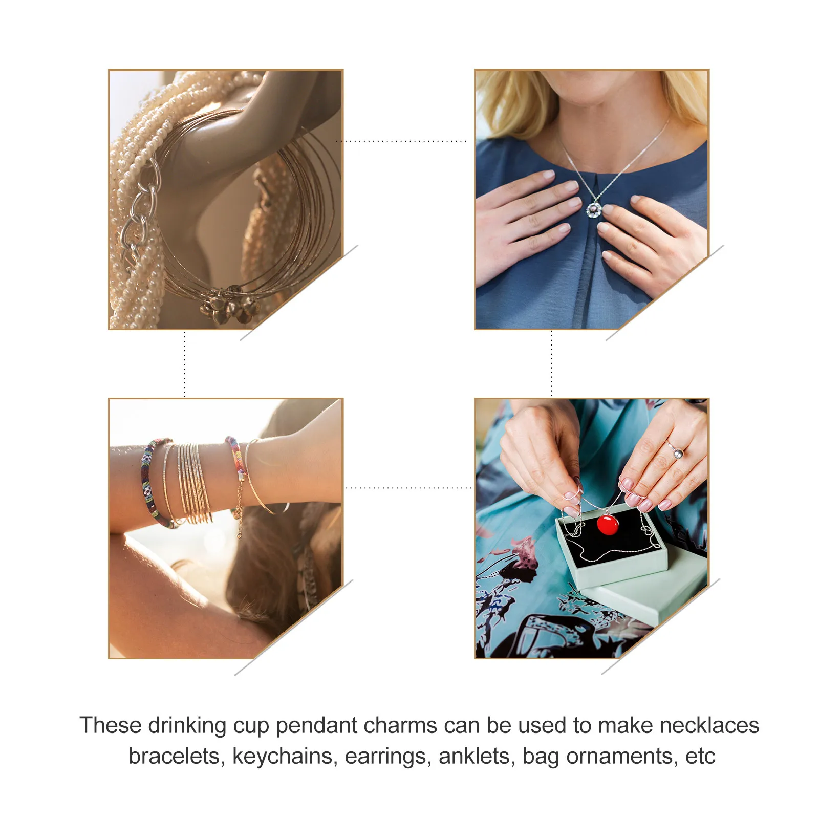 10Pcs Mini Resin Drinking Cup Charms Pendant DIY Jewelry Necklace Bracelet Earring Keychain Making Craft Drinking Cup Charms
10Pcs Mini Resin Drinking Cup Charms Pendant DIY Jewelry Necklace Bracelet Earring Keychain Making Craft Drinking Cup Charms