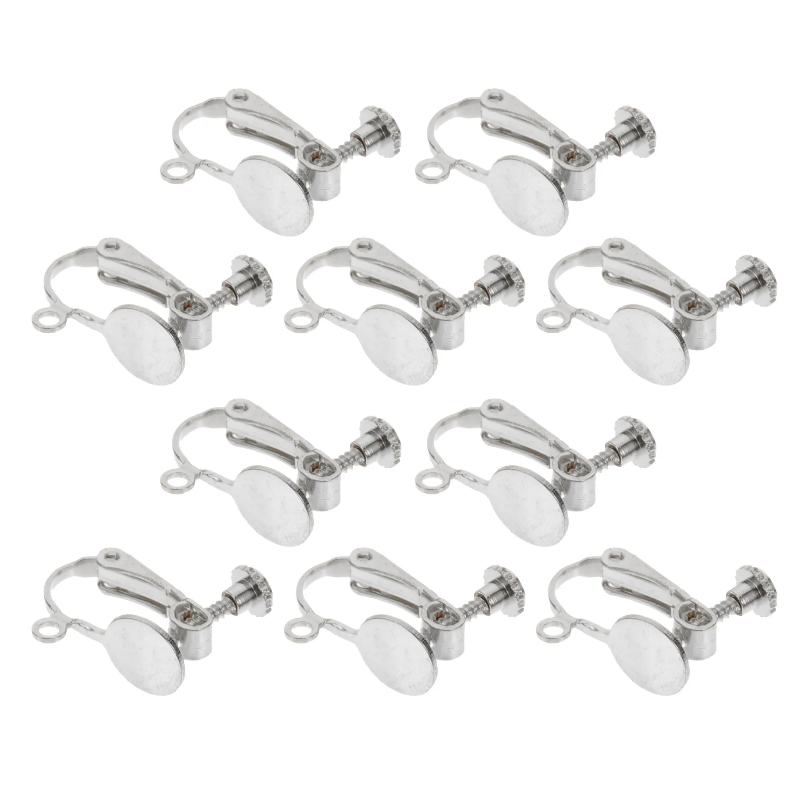 10pcs Earring Converter Clip Accessories Copper Earring Converters DIY Components Jewelry Making Lightweight Non Rust
10pcs Earring Converter Clip Accessories Copper Earring Converters DIY Components Jewelry Making Lightweight Non Rust
