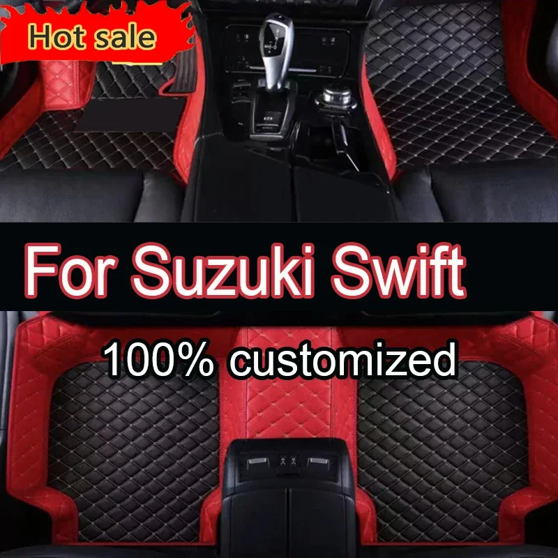 Кожаные автомобильные коврики для Suzuki Swift AZG412 413D 414 2011 ~ 2017 5 дверей водонепроницаемый коврик автомобильный напольный коврик автомобильные аксессуары
Кожаные автомобильные коврики для Suzuki Swift AZG412 413D 414 2011 ~ 2017 5 дверей водонепроницаемый коврик автомобильный напольный коврик автомобильные аксессуары