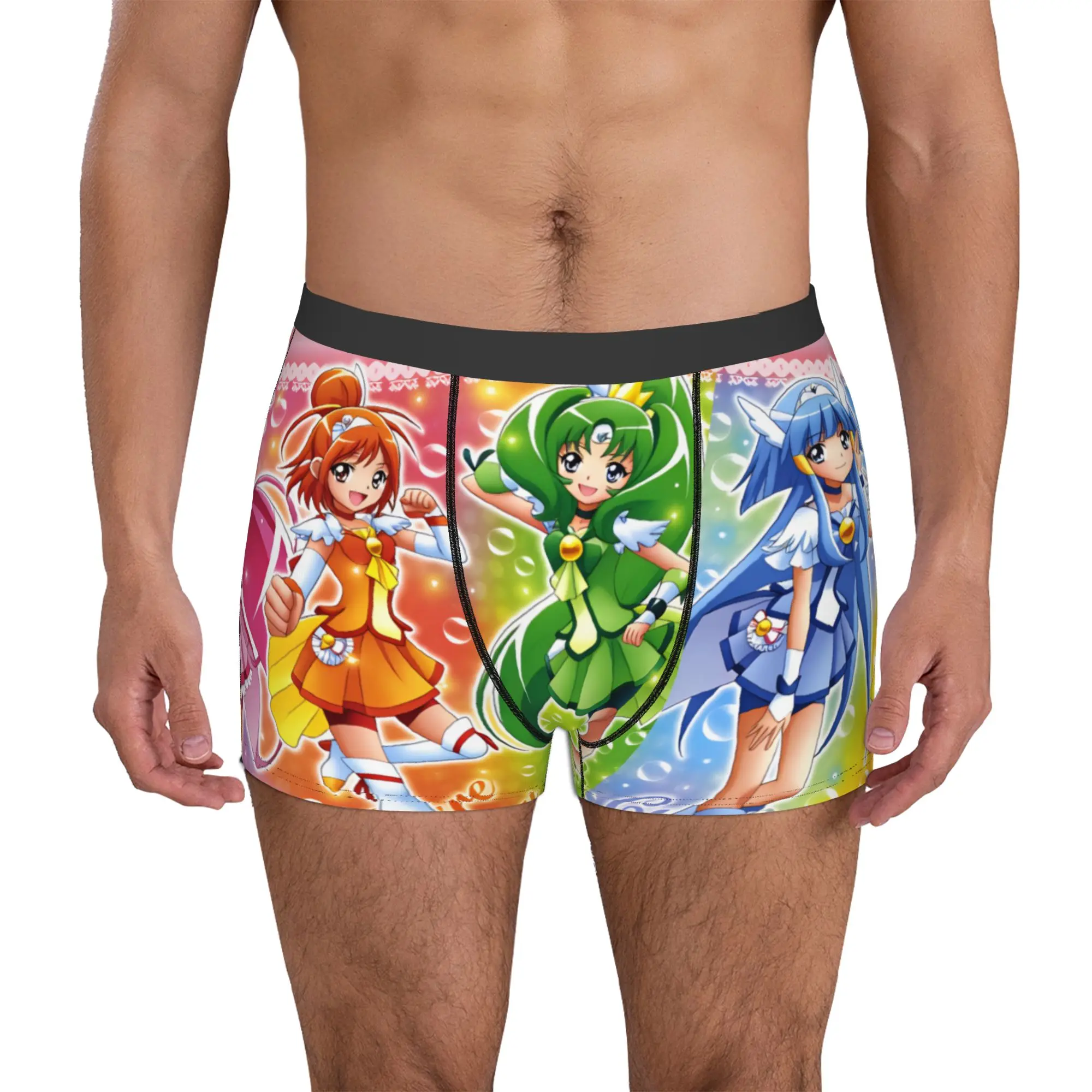 Pretty Cure Peace Happy Boxer Shorts For Men 3D Printed Beauty Sunny March Underwear Panties Briefs Breathable Underpants
Pretty Cure Peace Happy Boxer Shorts For Men 3D Printed Beauty Sunny March Underwear Panties Briefs Breathable Underpants