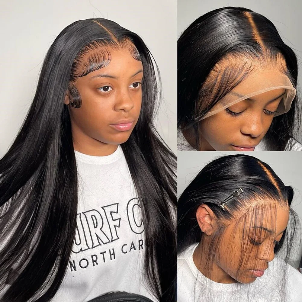 Brazilian Transparent Lace Front Hair Wigs Straight Lace Frontal Wigs For Women 100% Human Hair Wigs Pre Plucked Bleached Knots
Brazilian Transparent Lace Front Hair Wigs Straight Lace Frontal Wigs For Women 100% Human Hair Wigs Pre Plucked Bleached Knots