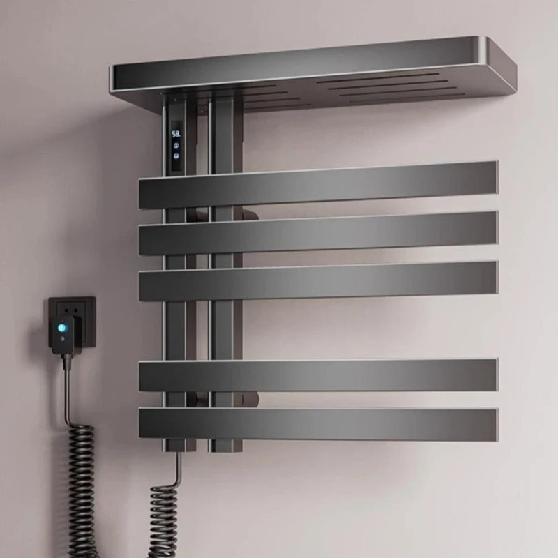 Household Electric Towel Rack Modern Waterproof Thermostatic Heating Drying Bath Towel Racks Storage Bathroom Accessories
Household Electric Towel Rack Modern Waterproof Thermostatic Heating Drying Bath Towel Racks Storage Bathroom Accessories