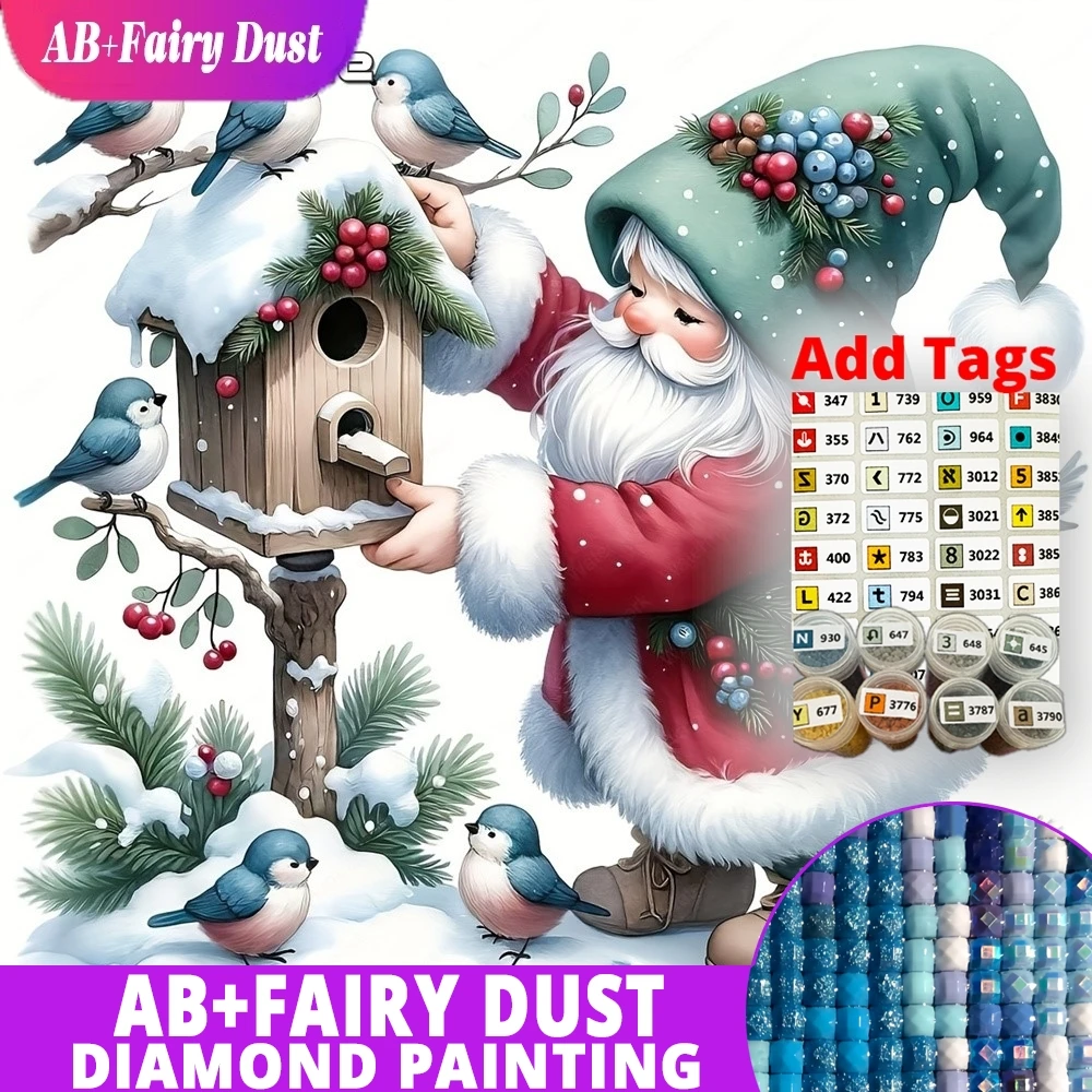 AB Fairy Dust DIY Diamond Painting Dwarf Portrait Embroidery Acrylic Craft Supplies Mosaic Winter Landscape Christmas Child Gift
AB Fairy Dust DIY Diamond Painting Dwarf Portrait Embroidery Acrylic Craft Supplies Mosaic Winter Landscape Christmas Child Gift