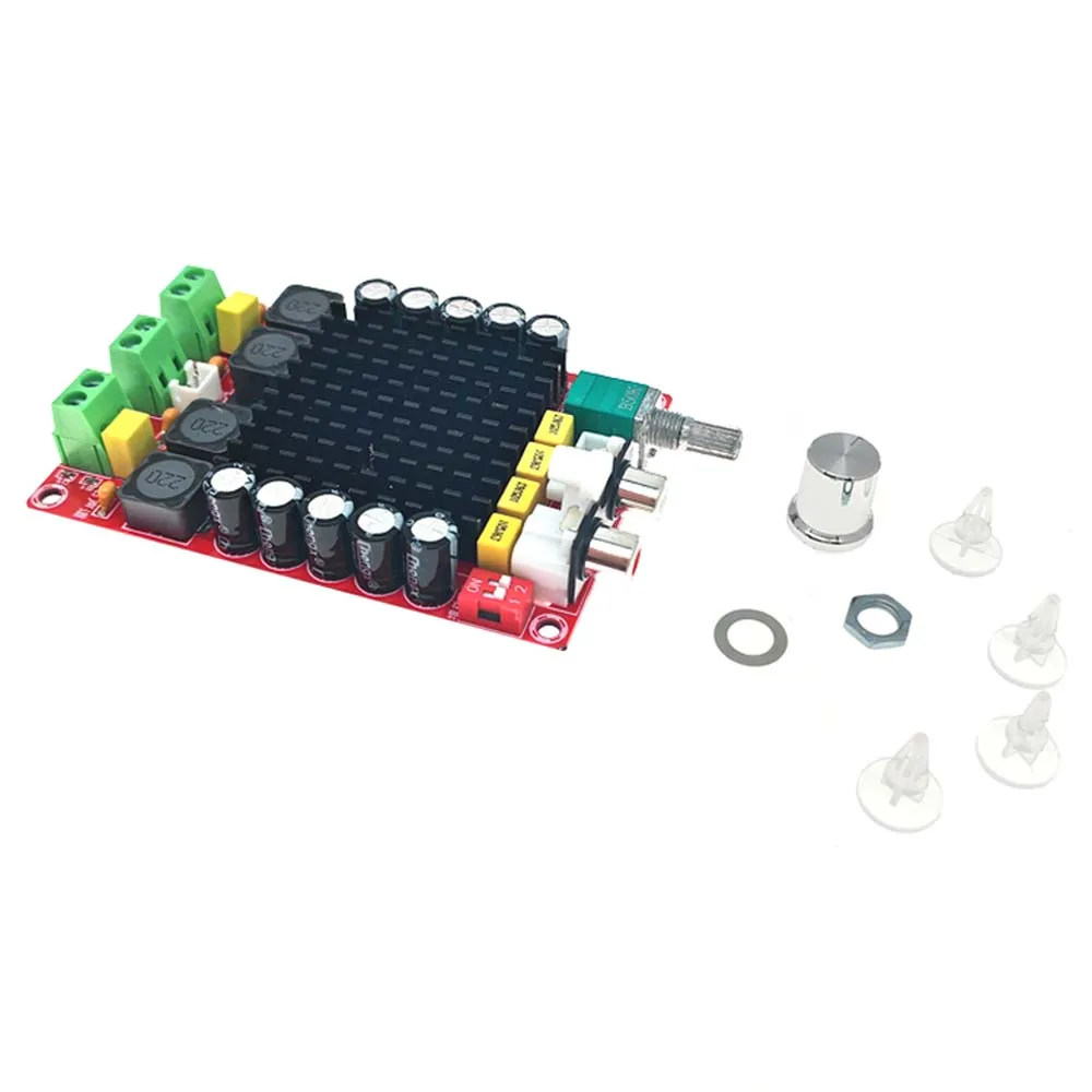 Плата усилителя TDA7498 класса D 2X100 Вт, двухканальный аудио стерео модуль платы цифрового усилителя 80 Вт + 80 Вт XH-M151
Плата усилителя TDA7498 класса D 2X100 Вт, двухканальный аудио стерео модуль платы цифрового усилителя 80 Вт + 80 Вт XH-M151