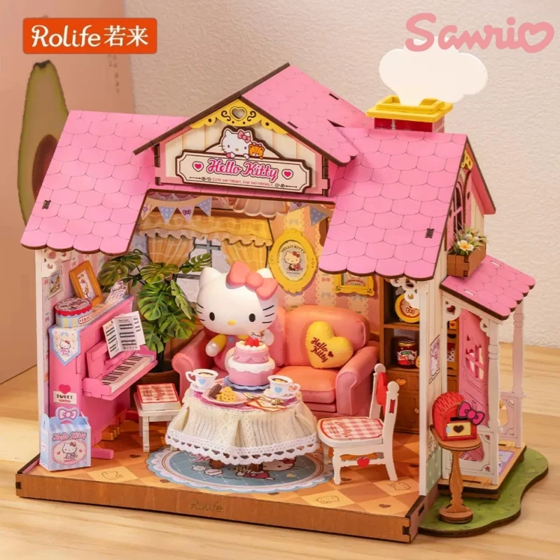 New Rolife Building Blocks Sanrio Super World Hello Kitty Happy Party House Assembly Model Ornament Toy Collection Gift
New Rolife Building Blocks Sanrio Super World Hello Kitty Happy Party House Assembly Model Ornament Toy Collection Gift