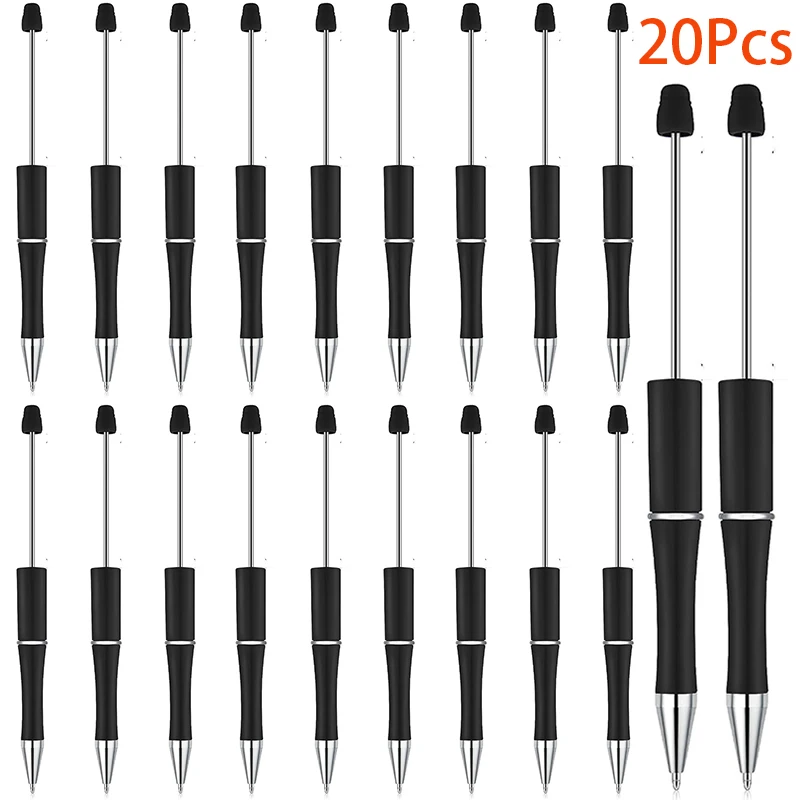 20Pcs Plastic DIY Bead Ballpoint Pens Beadable Pens School Wedding Gift Beaded Pens
20Pcs Plastic DIY Bead Ballpoint Pens Beadable Pens School Wedding Gift Beaded Pens