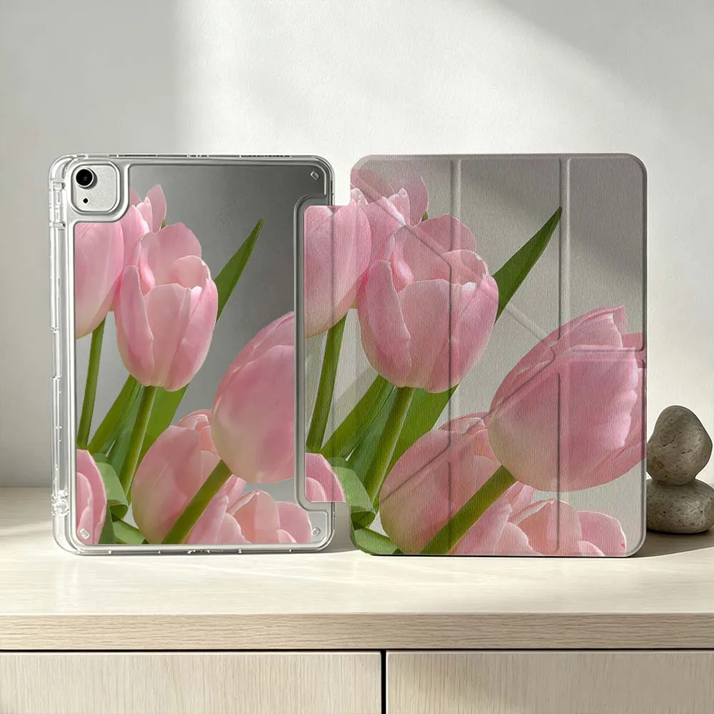 Beautiful Pink Tulips For iPad Pro Air mini 6 5 4 3 2 1 11th 10th 6th 5th M5 M4 M3 M2 9gen Foldable 3Y Tablet Case Soft
Beautiful Pink Tulips For iPad Pro Air mini 6 5 4 3 2 1 11th 10th 6th 5th M5 M4 M3 M2 9gen Foldable 3Y Tablet Case Soft