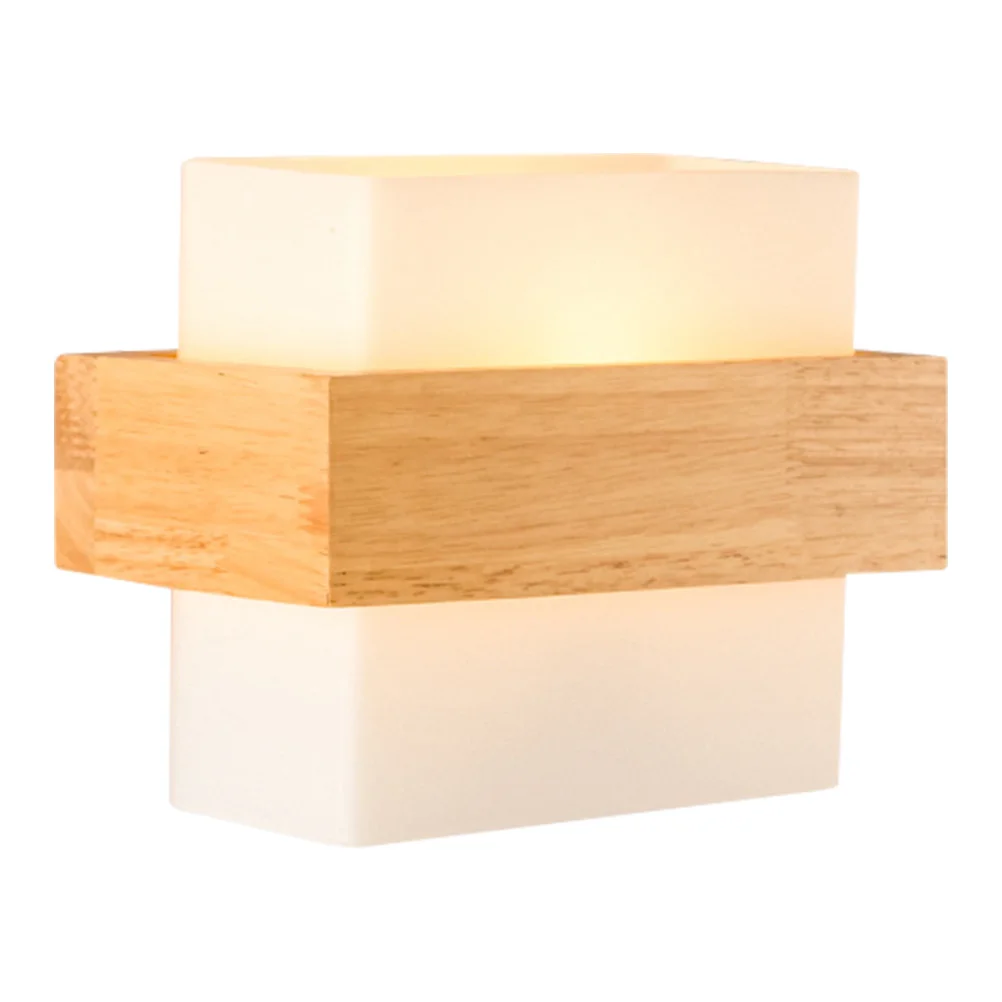 Indoor Sconce Lamp Bedside Night Light Wooden Wall Home Decor Balcony Glass Decoration
Indoor Sconce Lamp Bedside Night Light Wooden Wall Home Decor Balcony Glass Decoration