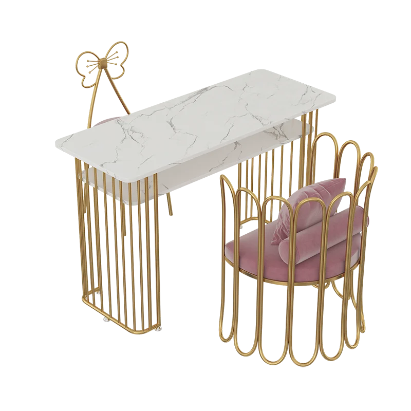 Marble Twin Nail Table and Chair Set Nail Table Iron Metal Double Layer Table
Marble Twin Nail Table and Chair Set Nail Table Iron Metal Double Layer Table
