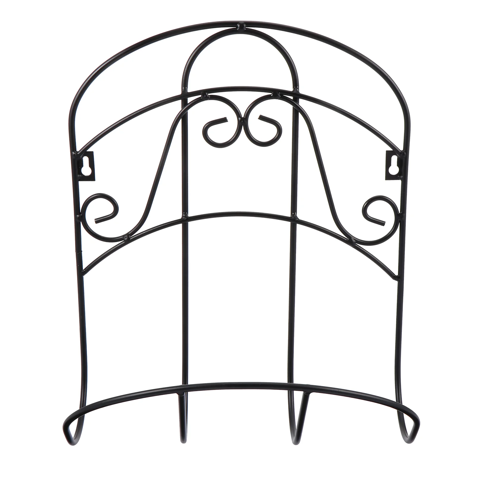 Hose Wrought Iron Frame Storage Rack Decorative Holder Heavy Duty Clothes Hanger Water Pipe Bracket Coat Hangers
Hose Wrought Iron Frame Storage Rack Decorative Holder Heavy Duty Clothes Hanger Water Pipe Bracket Coat Hangers