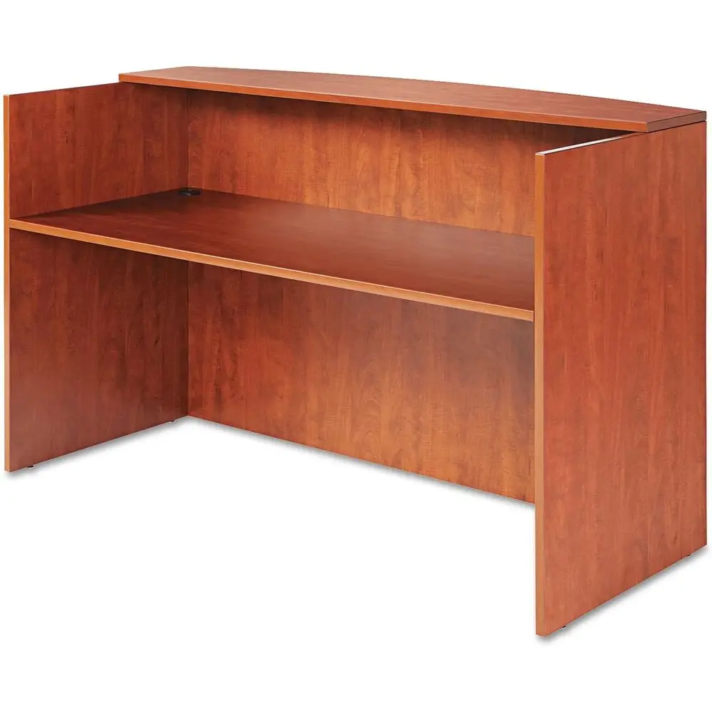 Cherry Wood Valencia Series Reception Counter, 71W x 35.5D x 42.5H
Cherry Wood Valencia Series Reception Counter, 71W x 35.5D x 42.5H