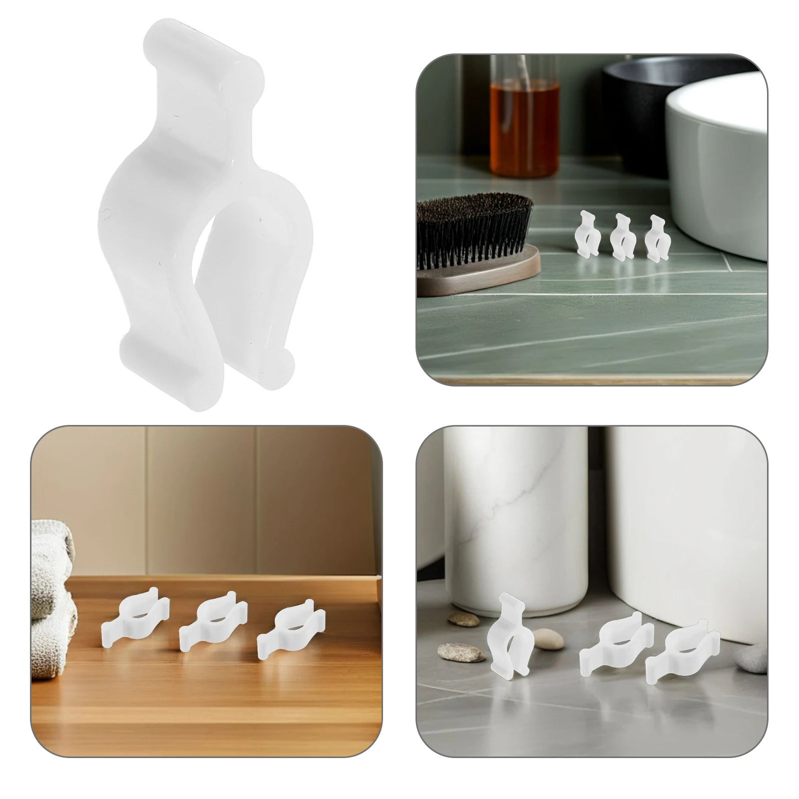 30Pcs Lotion Pump Lock Clips Reliable PP Material Compact Design for Dispenser Shampoo Bottle Buckles
30Pcs Lotion Pump Lock Clips Reliable PP Material Compact Design for Dispenser Shampoo Bottle Buckles