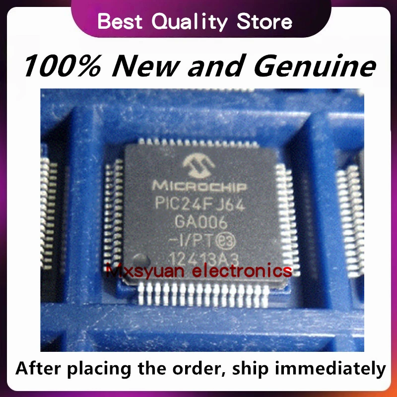 10PCS/LOT PIC24FJ64GA006-I/PT PIC24FJ64 GA006 -I/PT TQFP64 New original In stock
10PCS/LOT PIC24FJ64GA006-I/PT PIC24FJ64 GA006 -I/PT TQFP64 New original In stock