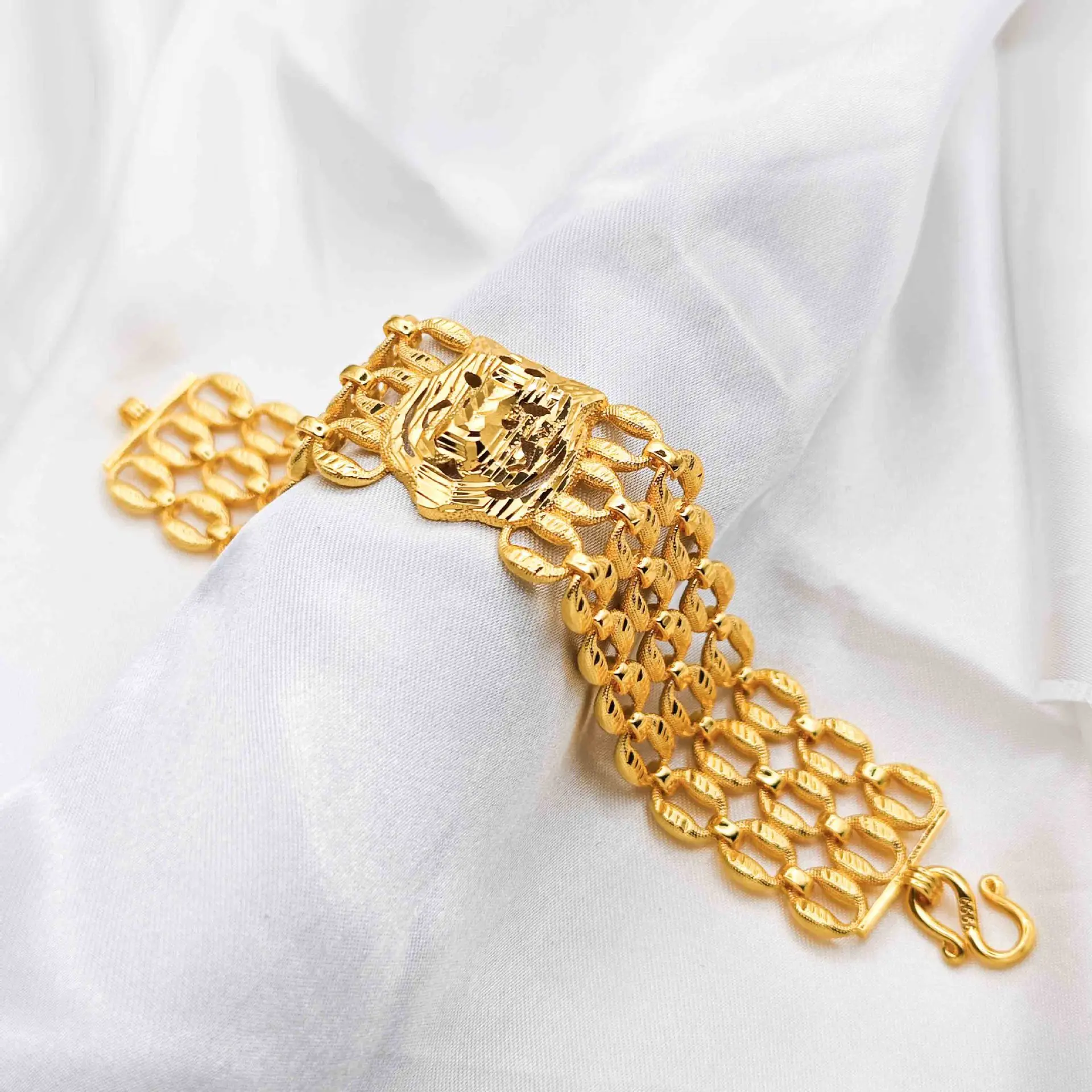 Luxury 24K 9999 Pure Gold real gold Women's Bracelet Men's Cheetah Bracelet Open Bracelet
Luxury 24K 9999 Pure Gold real gold Women's Bracelet Men's Cheetah Bracelet Open Bracelet