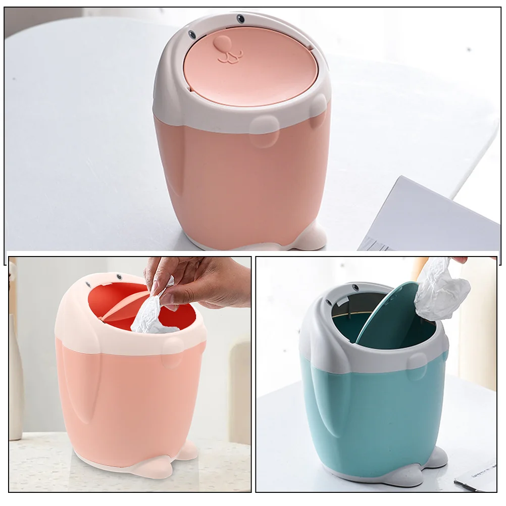 2Pcs Mini Plastic Trash Can Desk Garbage Bin Swing Cover Small Desktop Waste Basket Office Home Dormitory Use Desktop Trash Can
2Pcs Mini Plastic Trash Can Desk Garbage Bin Swing Cover Small Desktop Waste Basket Office Home Dormitory Use Desktop Trash Can